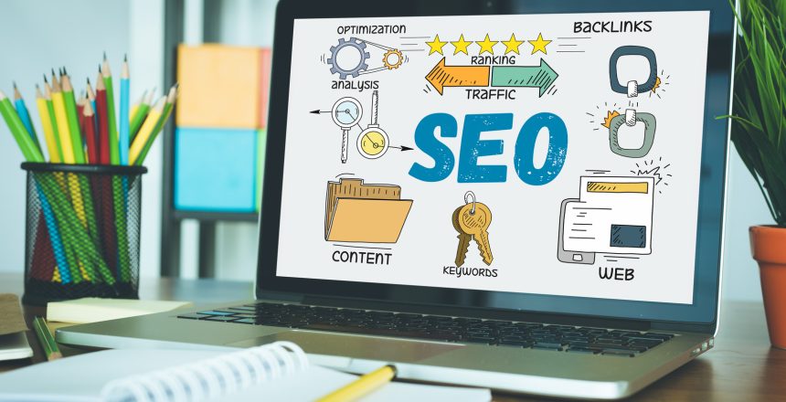 TECHNOLOGY COMMUNICATION INTERNET AND SEO CONCEPT